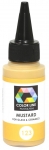 Enamel paint for glass (COE82,COE90,COE96) and ceramic,Color Line 123,mustard,ca. 62 g,item number 5200123.