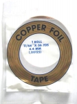 Copper foil,Edco,both sides copper,width ca. 11/64
