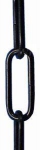 Lamp chain,ca. 10 x 33 mm,black,length ca. 1,8 m,item number 2313302-18.