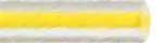 Moretti glass rods,yellow in clear,diameter ca. 6 mm,3 x ca. 33 cm,item number 3577009.