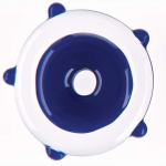 Oceanside glass rod,System 96,COE 96,opalescent,cobalt blue,code 2306,diameter ca. 4 - 6 mm,length ca. 48 cm,item number 9641600.