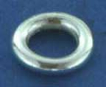 Ring,geschlossen,925er Sterling Silber,Stärke ca. 1,5 mm,Ø ca. 7 mm,1 Stück
