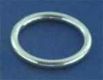 Ring,geschlossen,925er Sterling Silber,Stärke ca. 1,5 mm,Ø ca. 12 mm,1 Stück