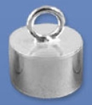 Ring sleeve,length ca. 10 mm,inner diameter ca. 7,2 mm,925 Sterling Silver,item number 3529J.