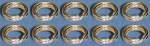 Spaltringe,925er Sterling Silber,Ø ca. 5 mm,10 Stücke